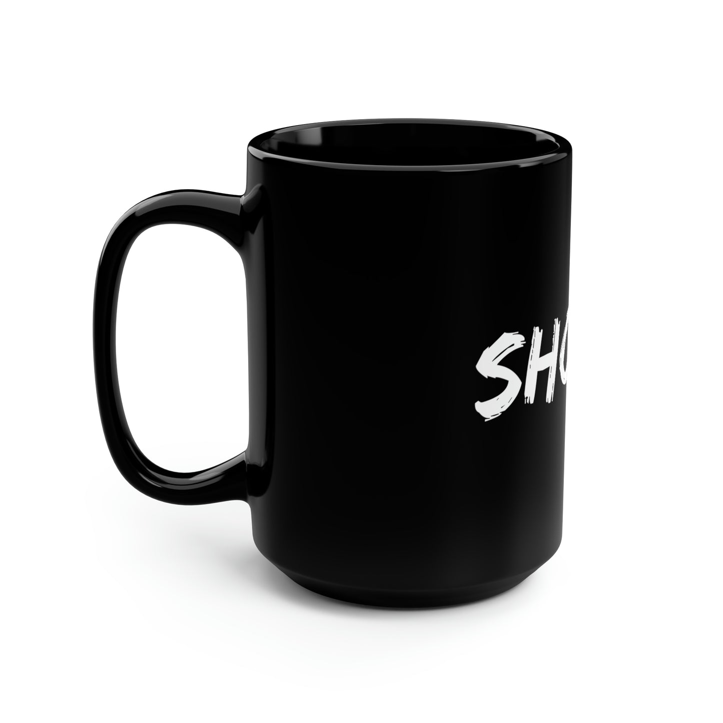 Shootz Black Mug, 15oz