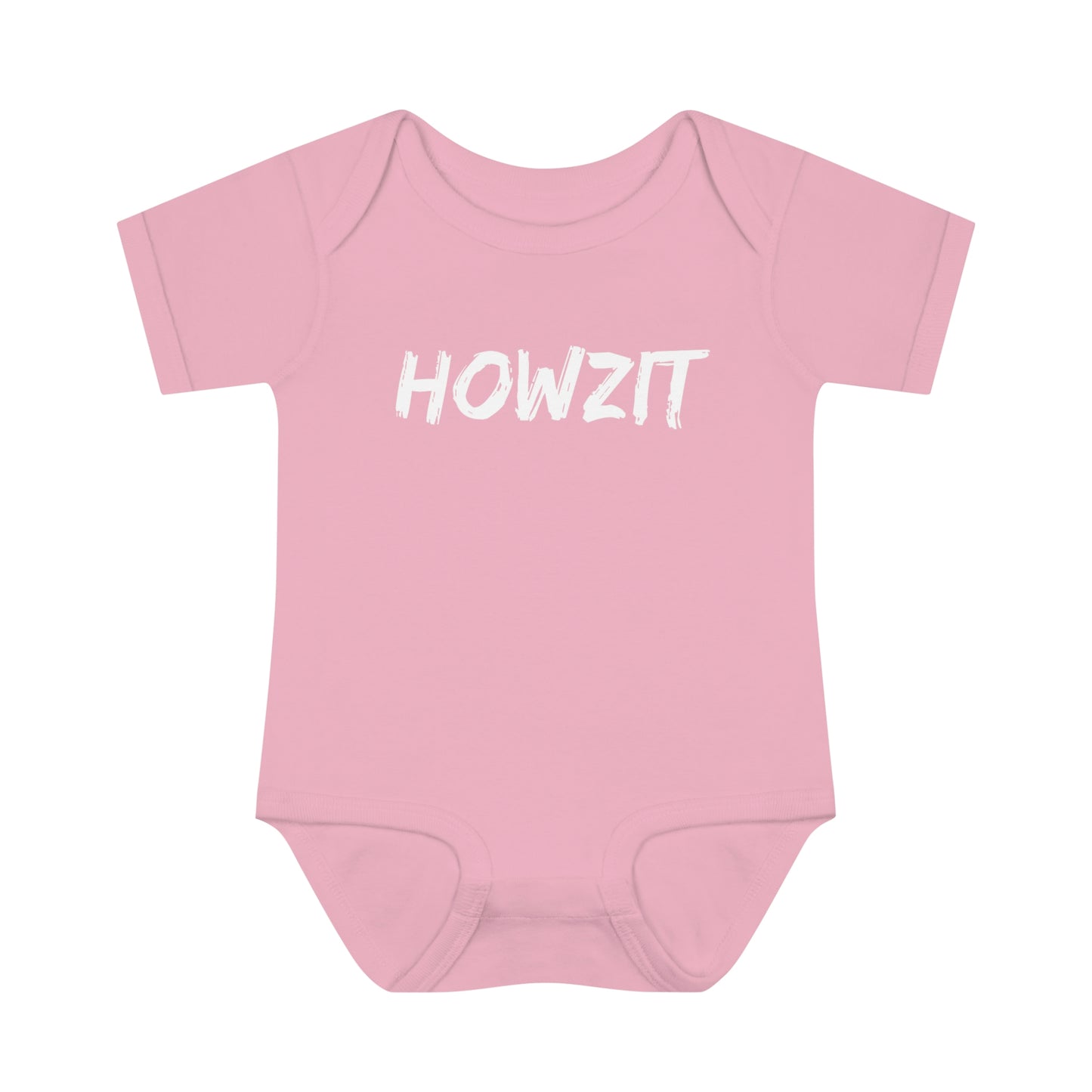 Howzit Infant Baby Rib Bodysuit