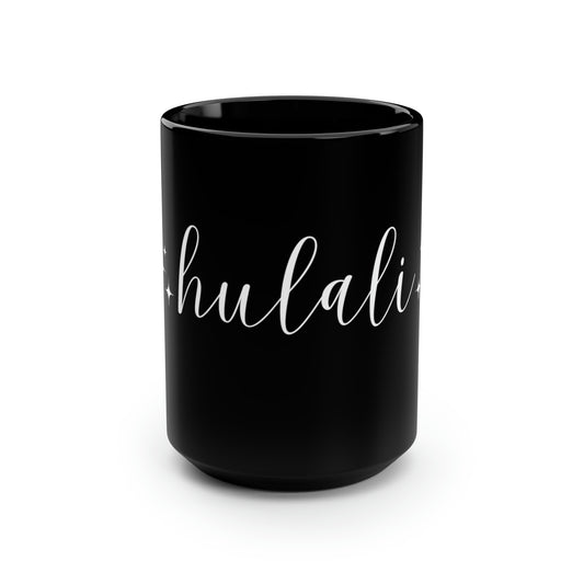 Hulali Black Mug, 15oz