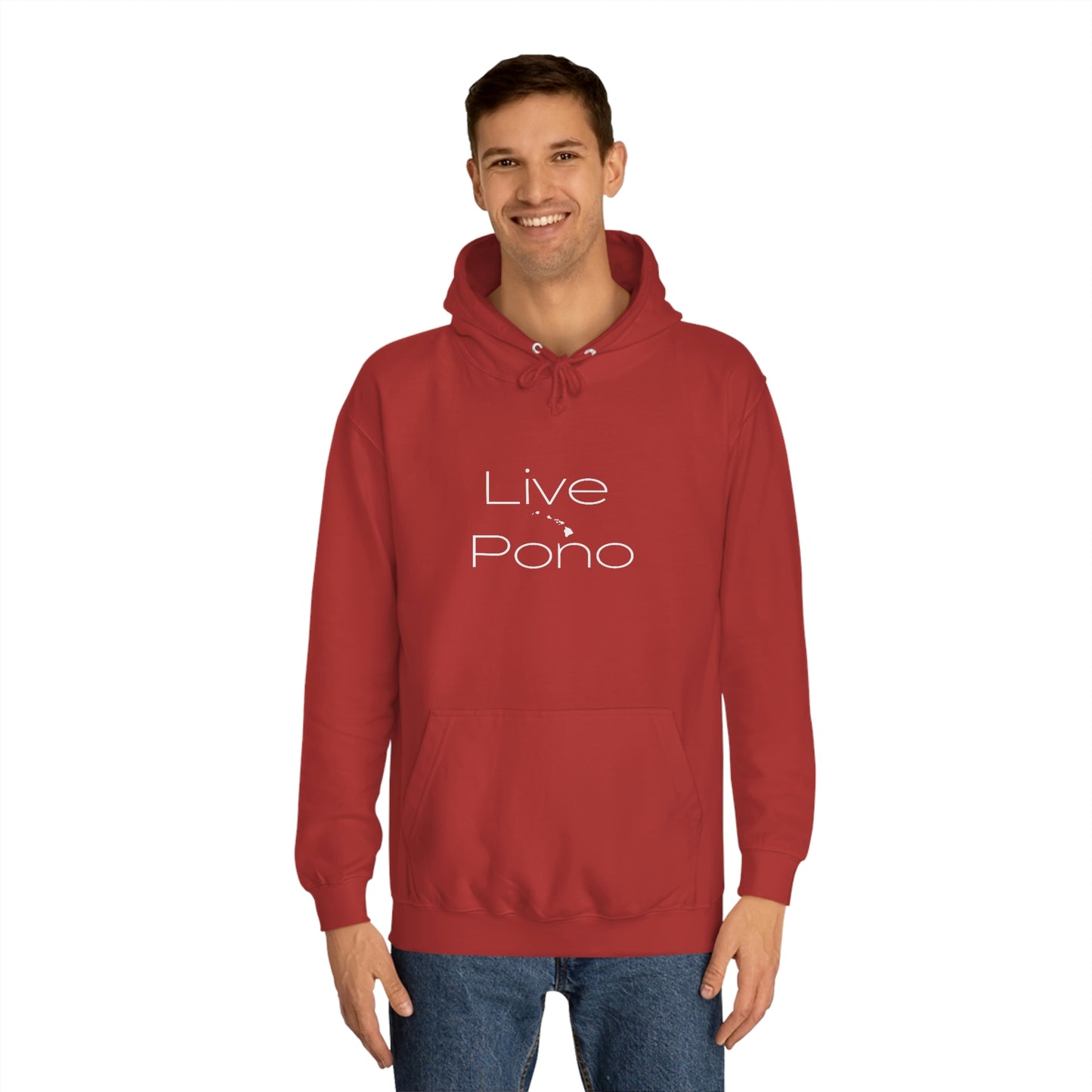 Live Pono Unisex College Hoodie