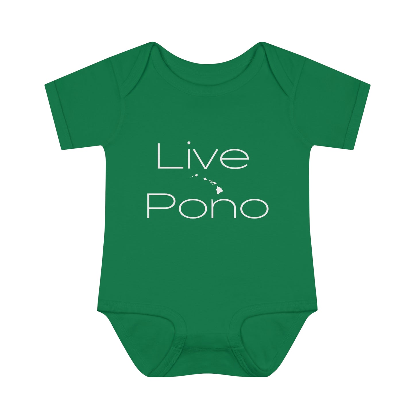 Live Pono Infant Baby Rib Bodysuit