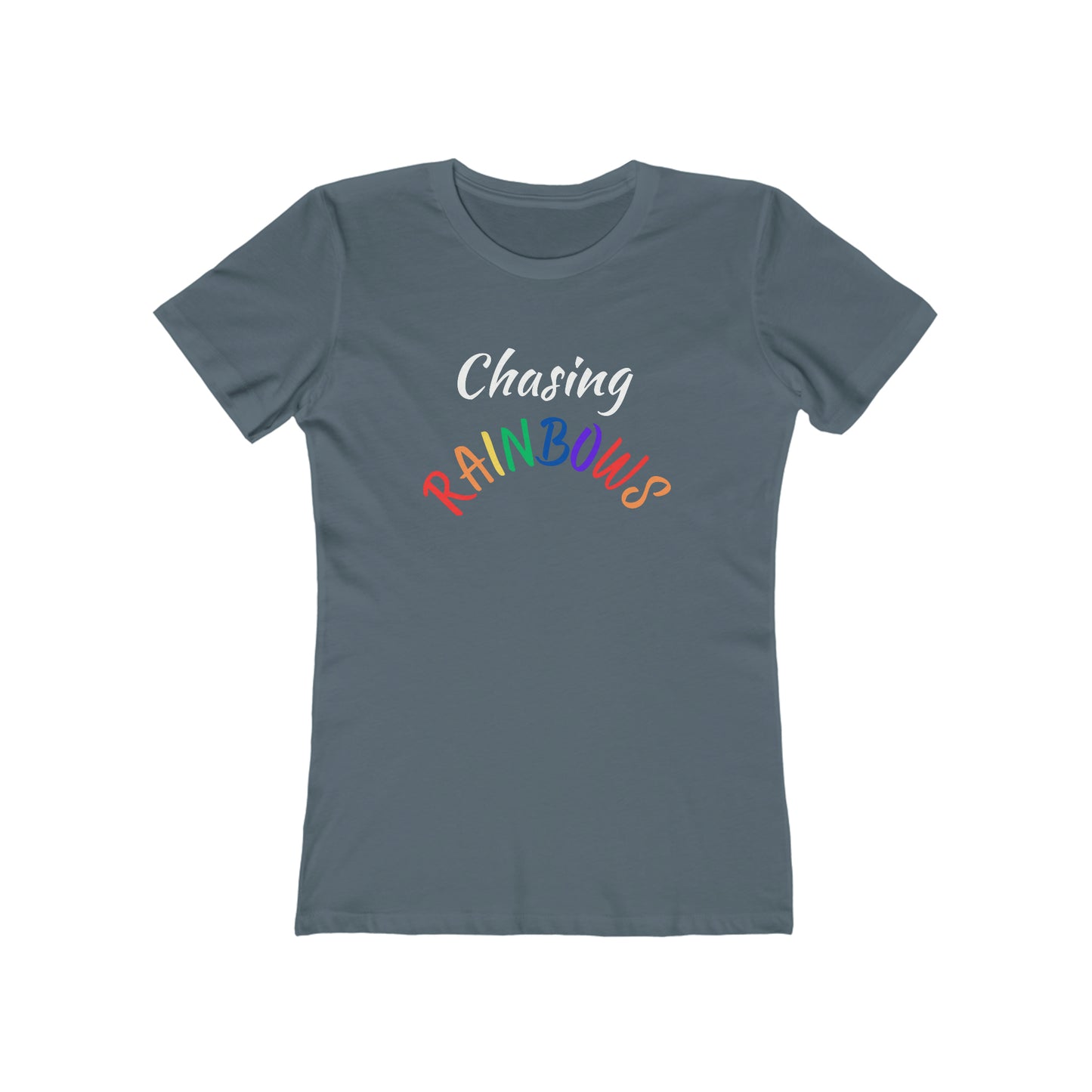 Chasing Rainbows Women's The Boyfriend Tee