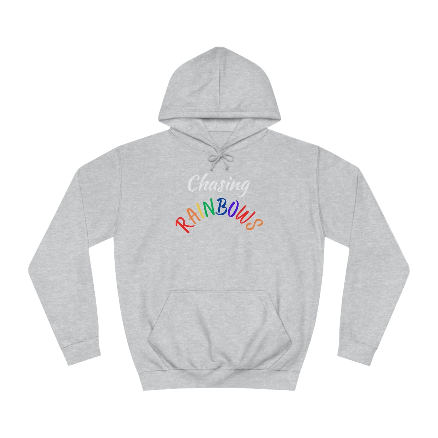 Chassing Rainbows Unisex College Hoodie