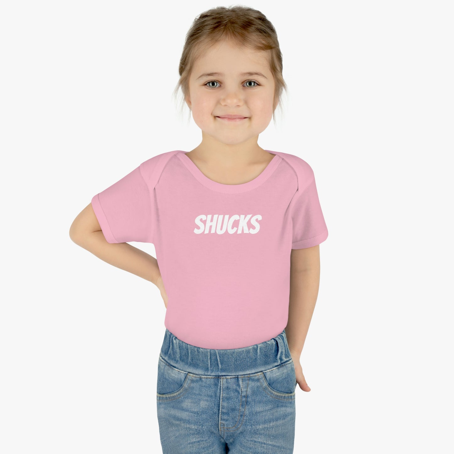 Shucks Infant Baby Rib Bodysuit