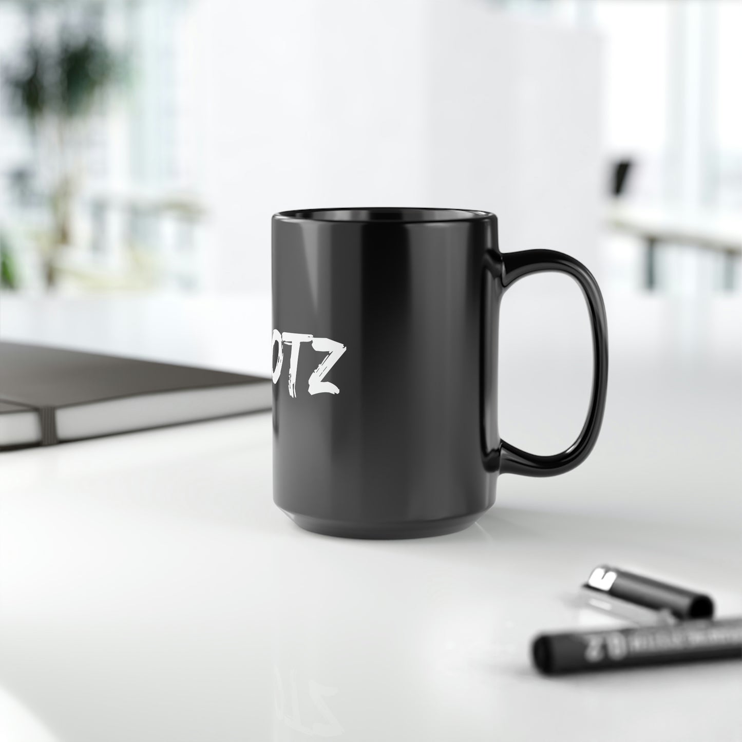 Shootz Black Mug, 15oz