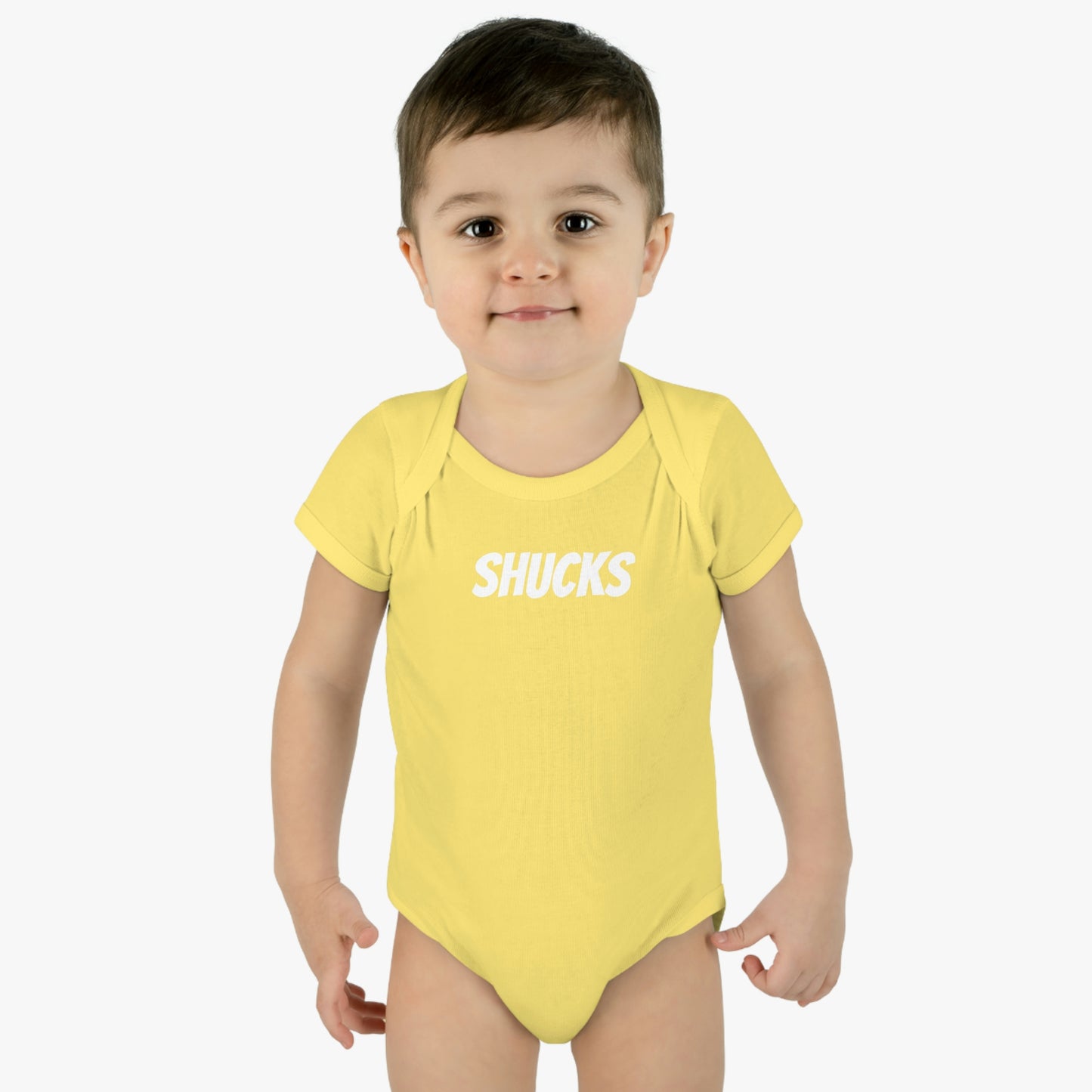 Shucks Infant Baby Rib Bodysuit