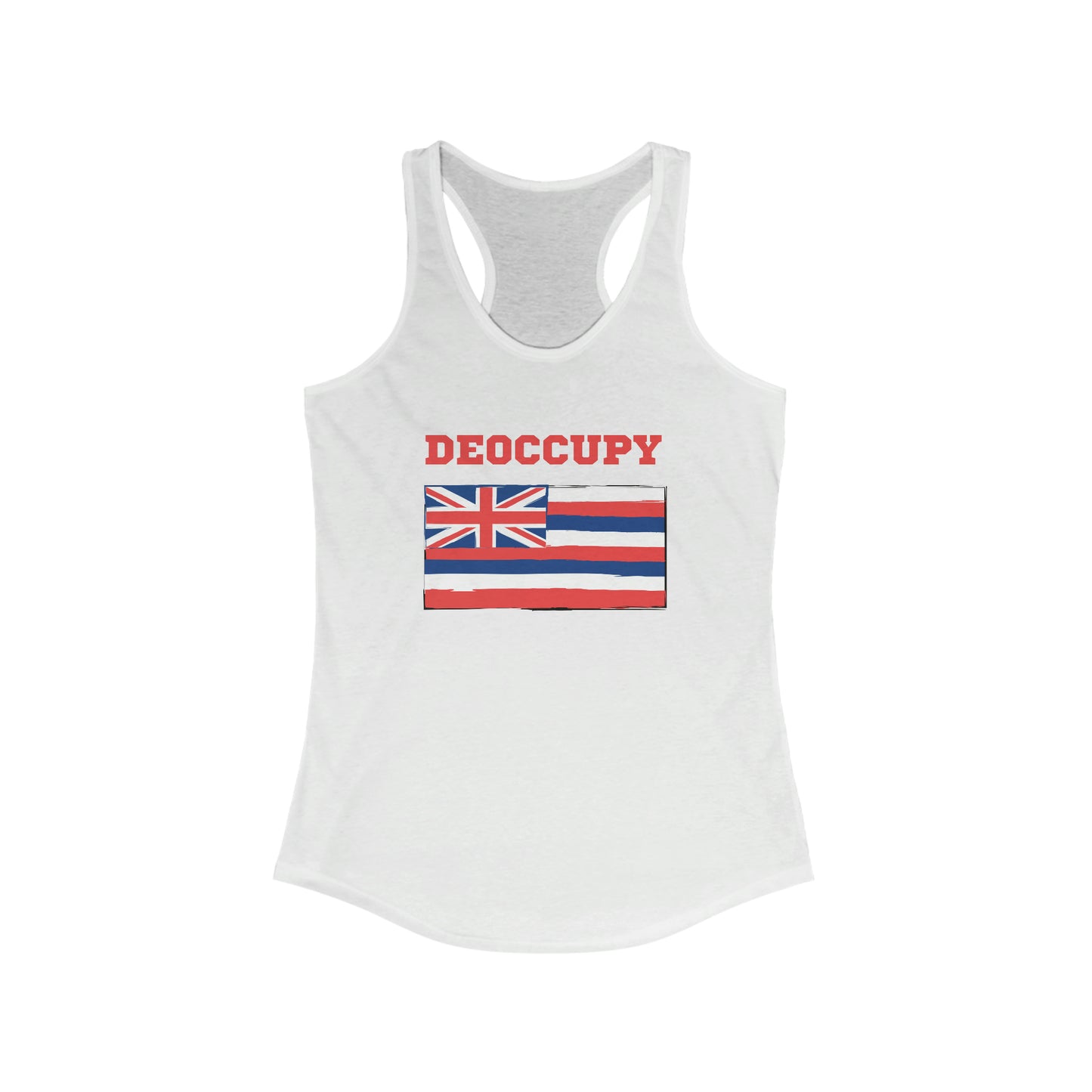 DEOCCUPY Women's Ideal Racerback Tank