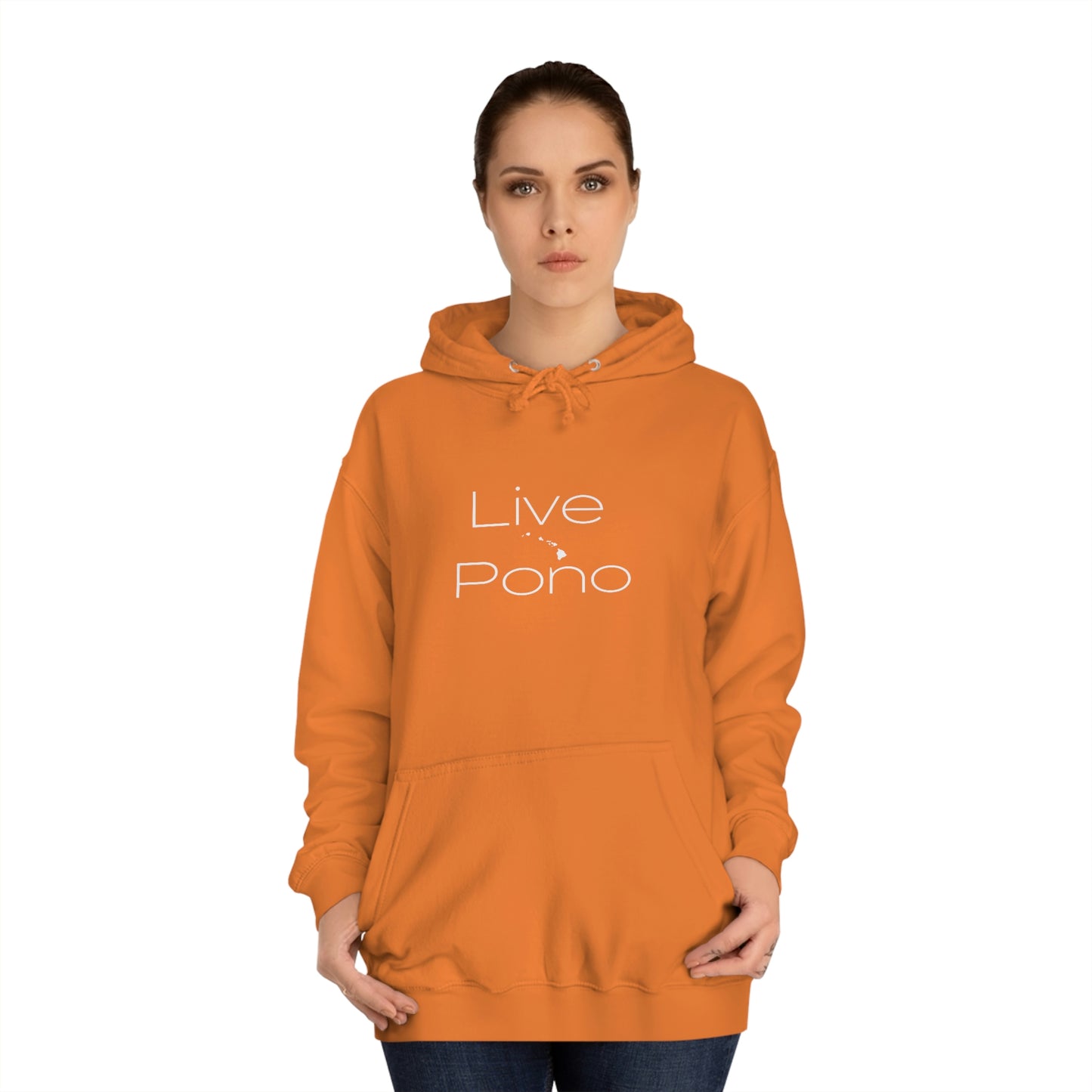 Live Pono Unisex College Hoodie