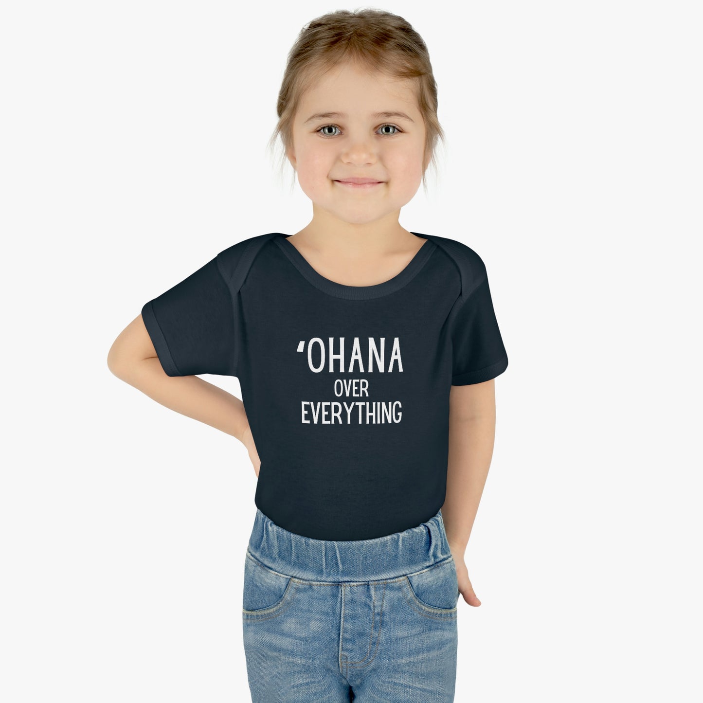 Ohana Infant Baby Rib Bodysuit