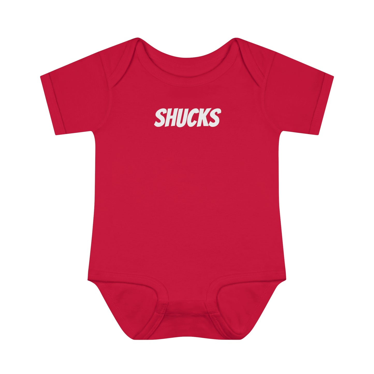 Shucks Infant Baby Rib Bodysuit