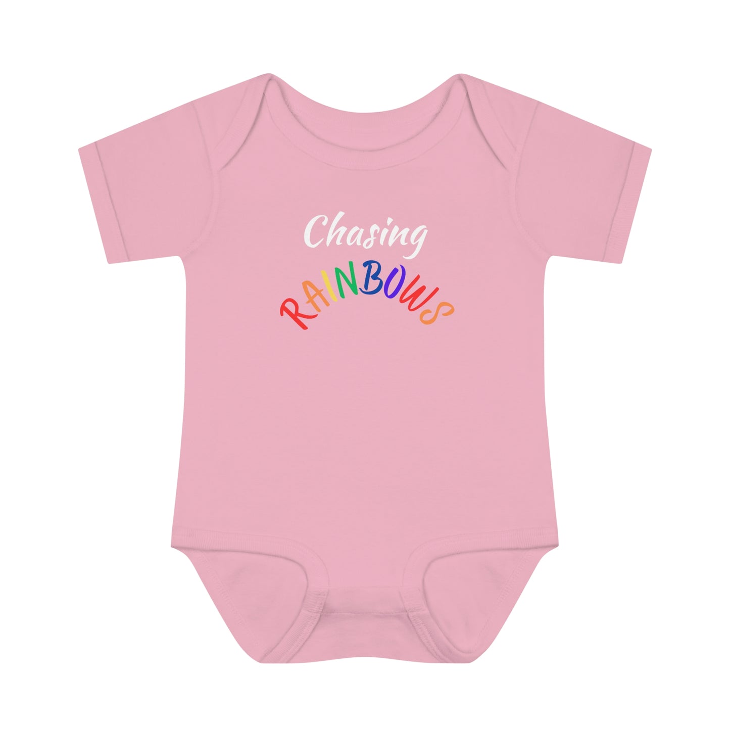 Chasing Rainbows Infant Baby Rib Bodysuit