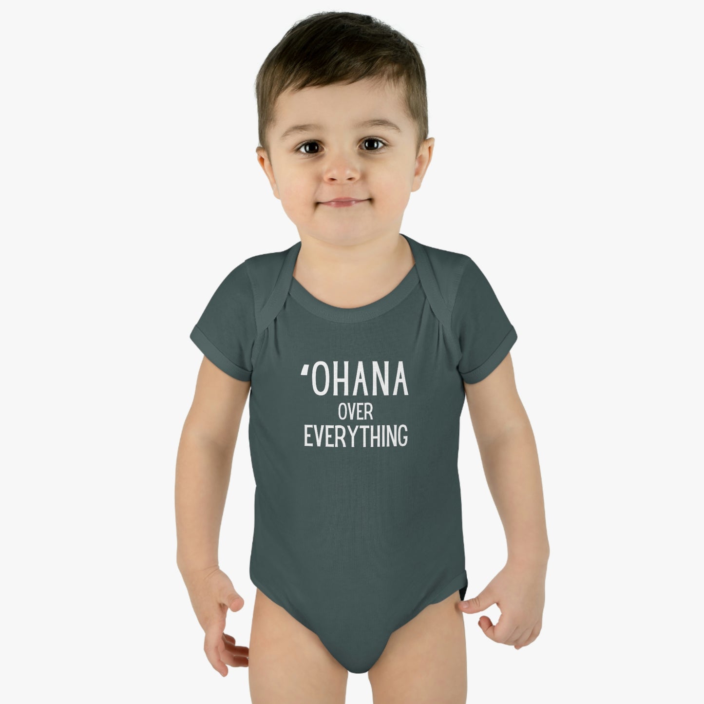 Ohana Infant Baby Rib Bodysuit