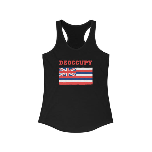 DEOCCUPY Women's Ideal Racerback Tank