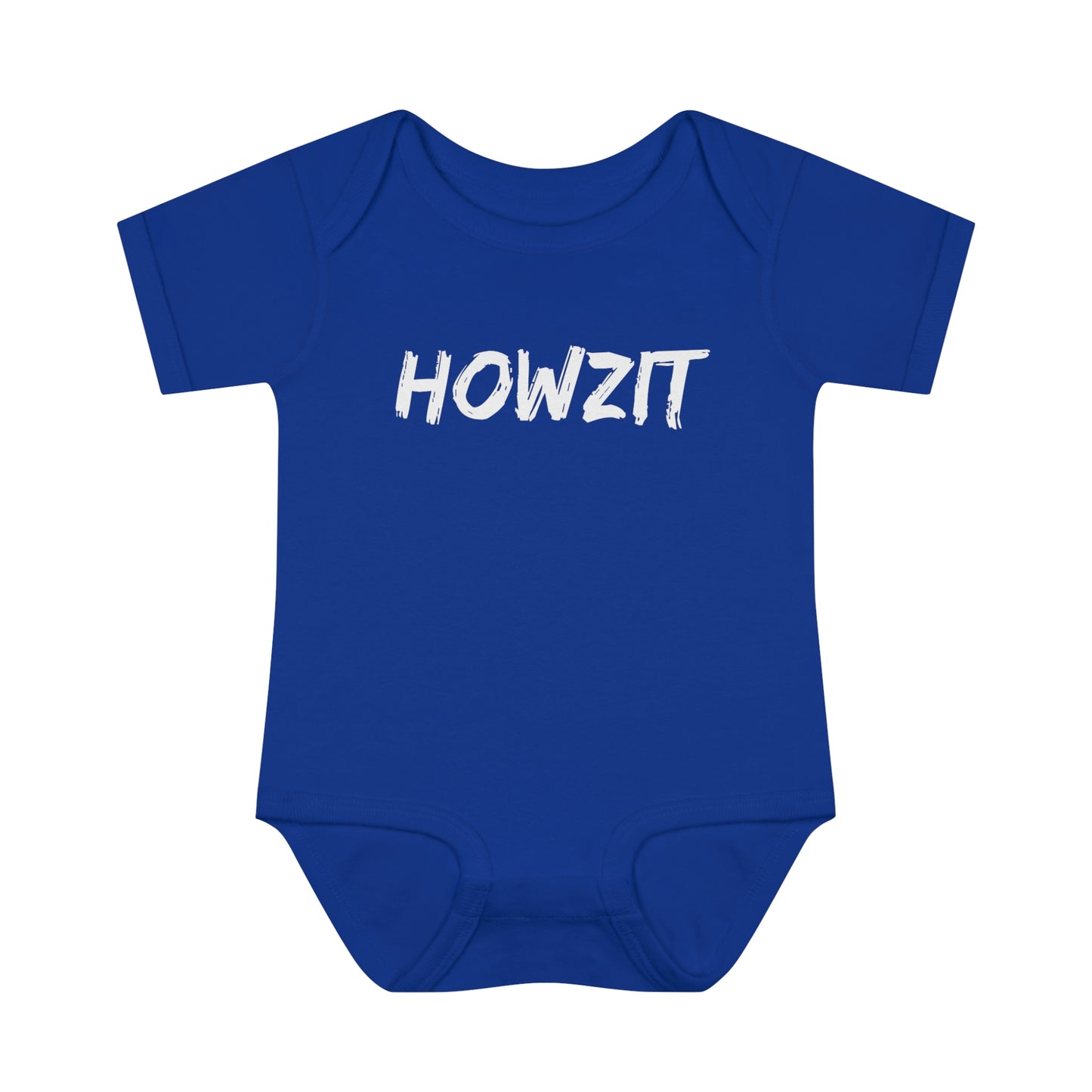 Howzit Infant Baby Rib Bodysuit