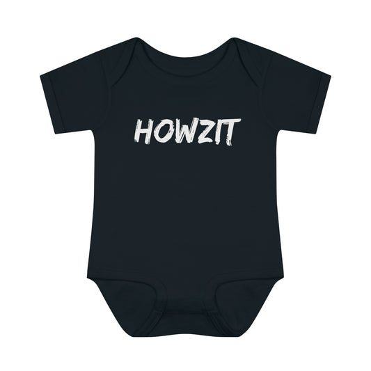 Howzit Infant Baby Rib Bodysuit