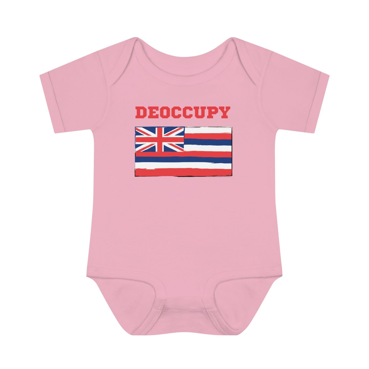 DEOCCUPY Infant Baby Rib Bodysuit