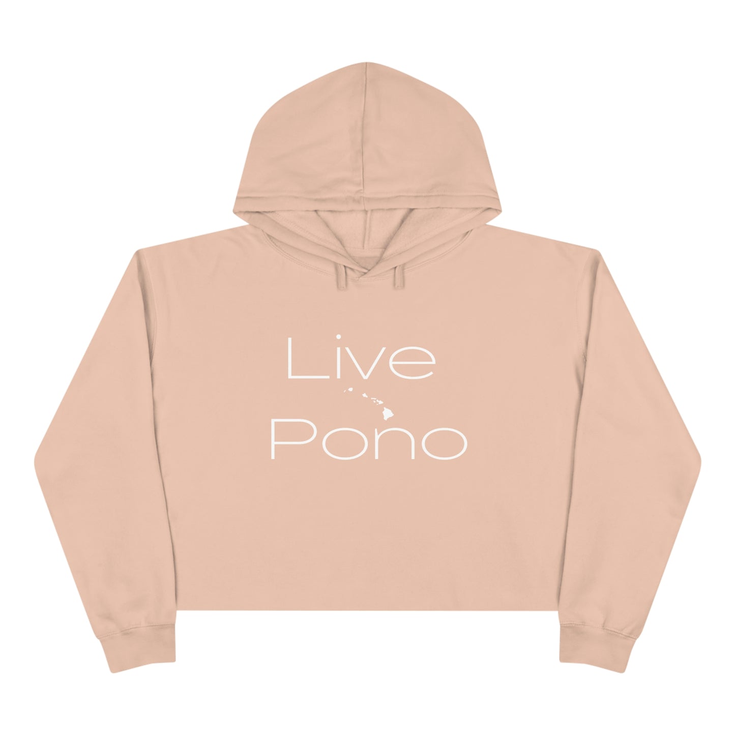 Live Pono Crop Hoodie