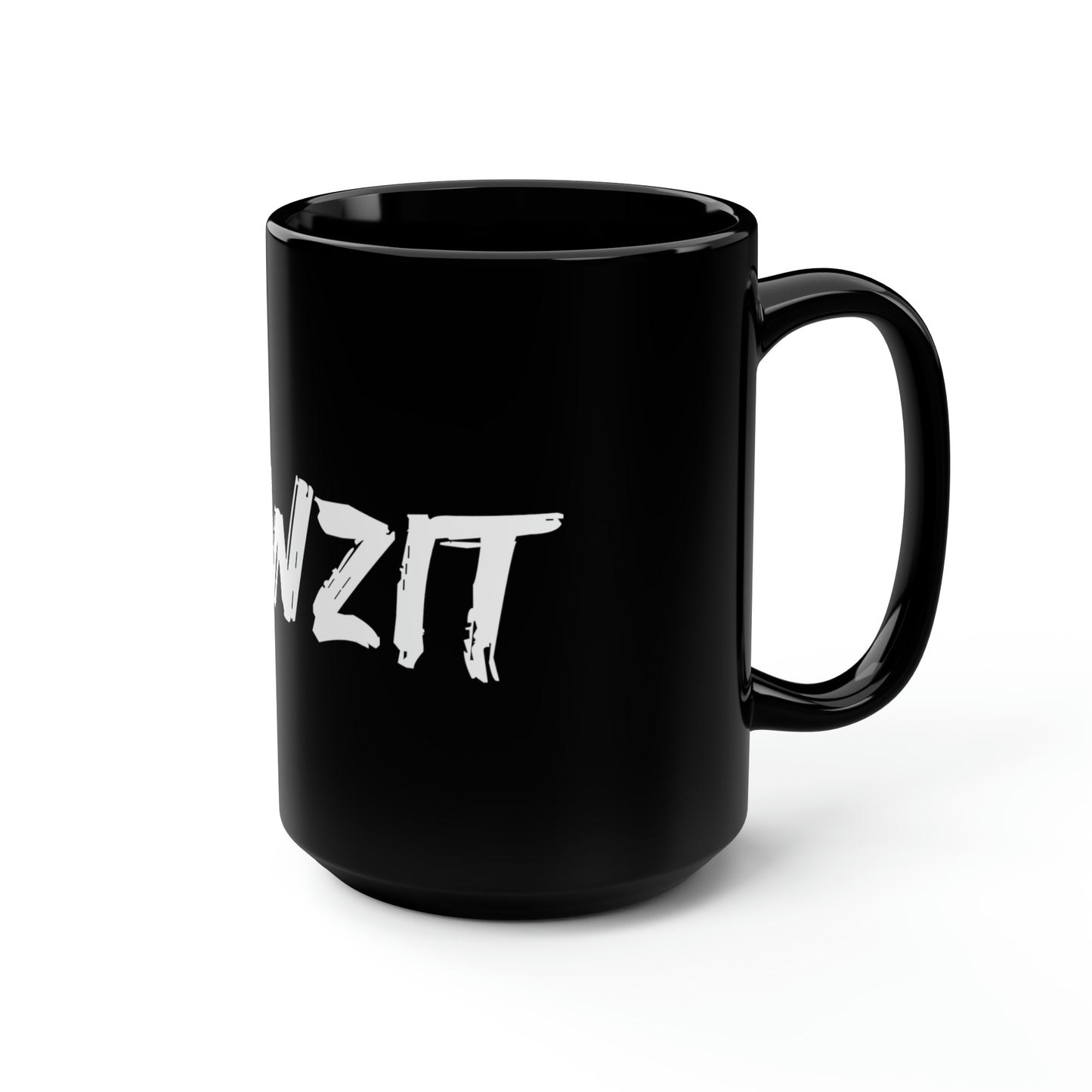 Howzit Black Mug, 15oz