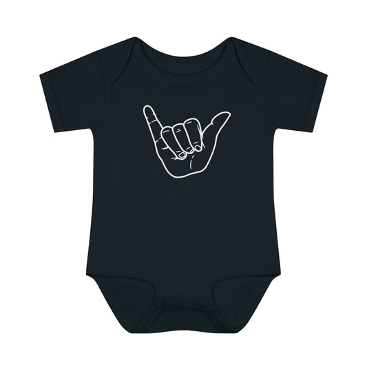 Shaka Infant Baby Rib Bodysuit