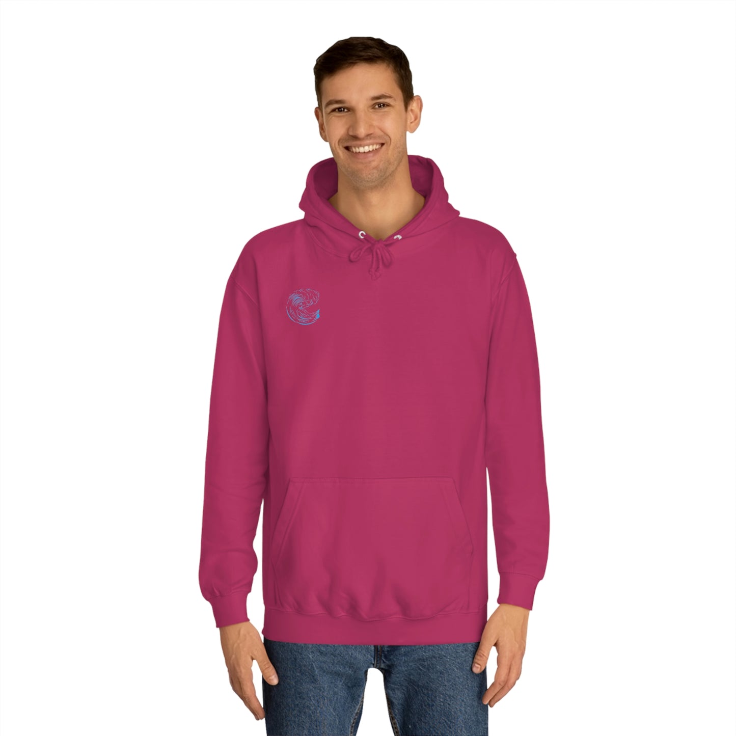 Just One More Wave Unisex College Hoodie