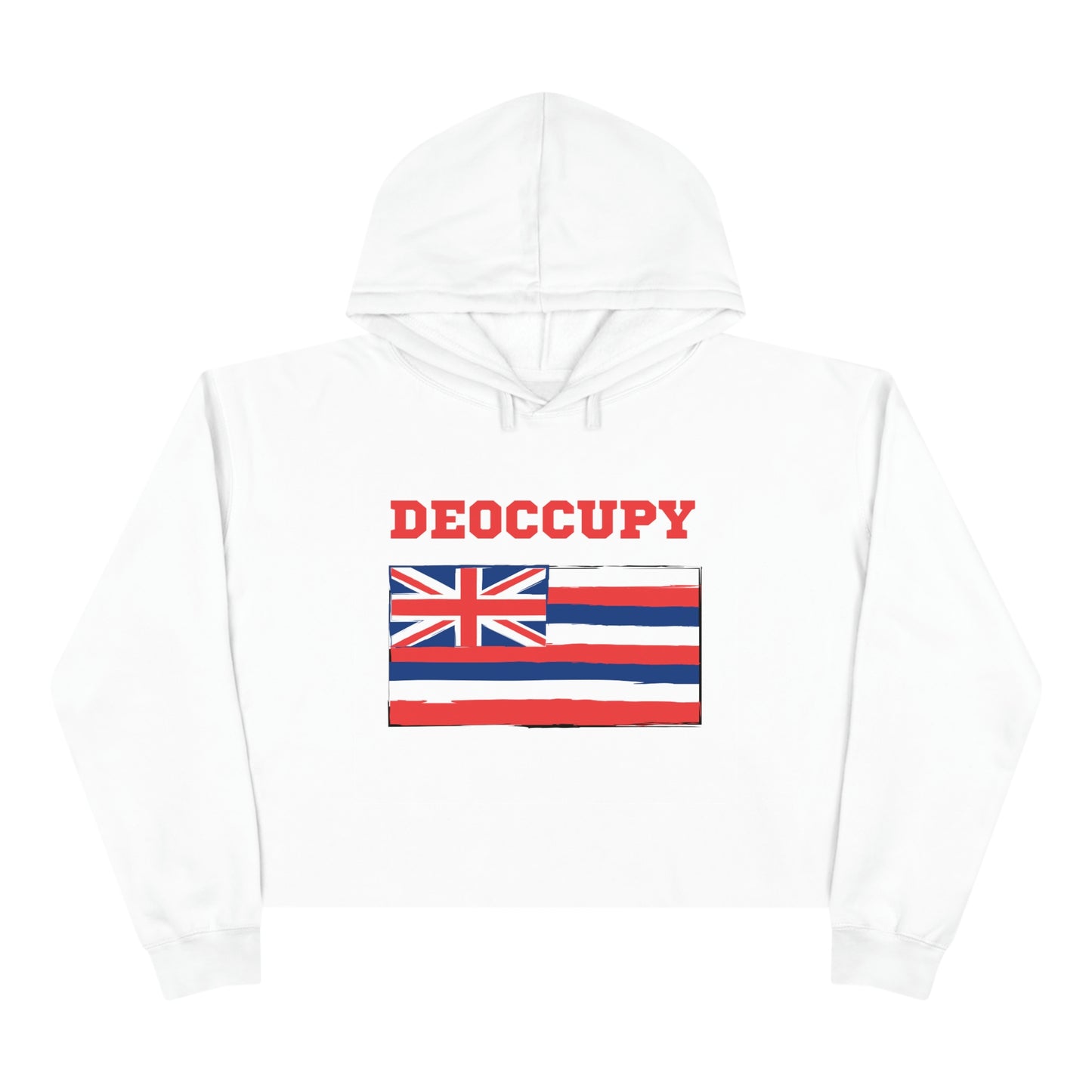 DEOCCUPY Crop Hoodie