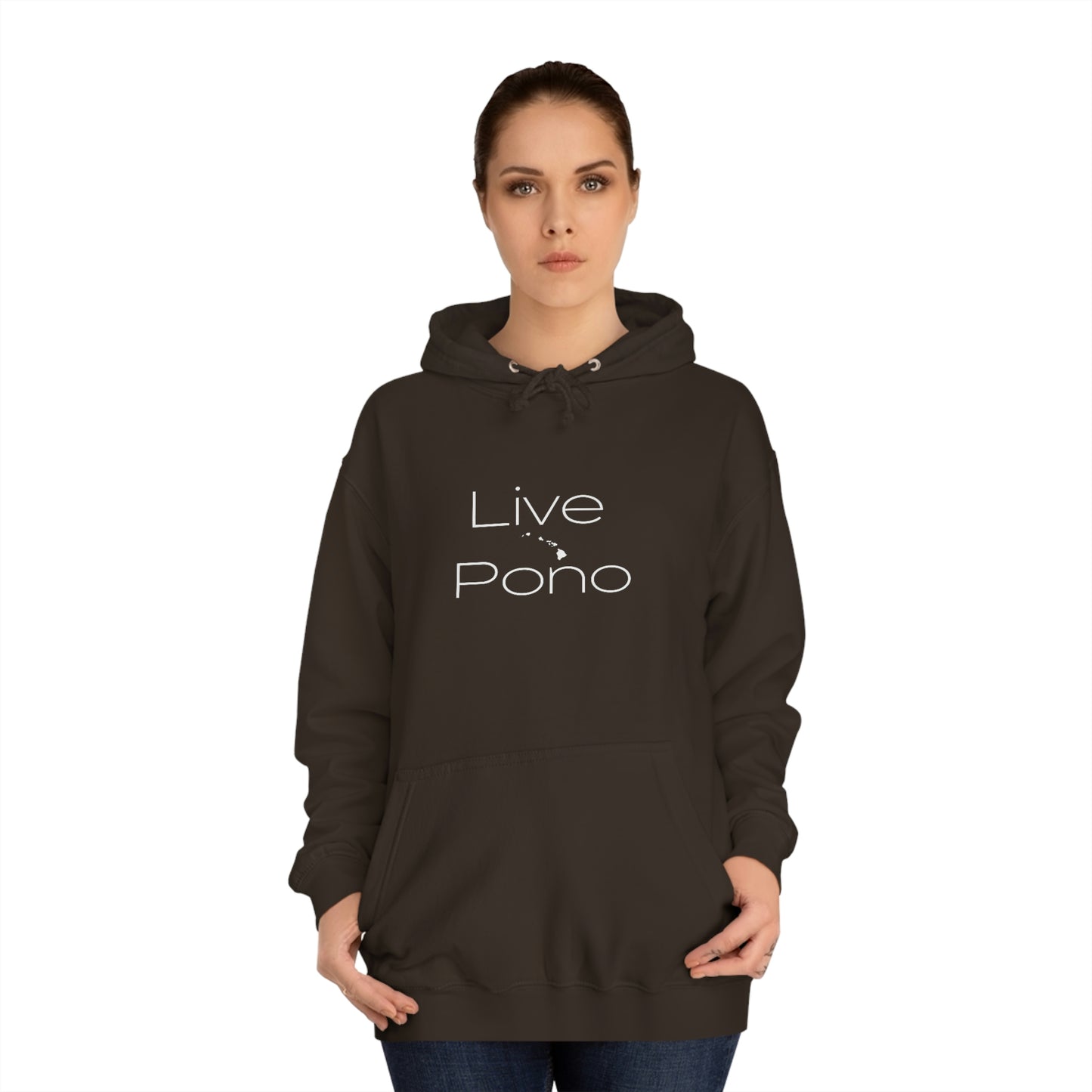 Live Pono Unisex College Hoodie