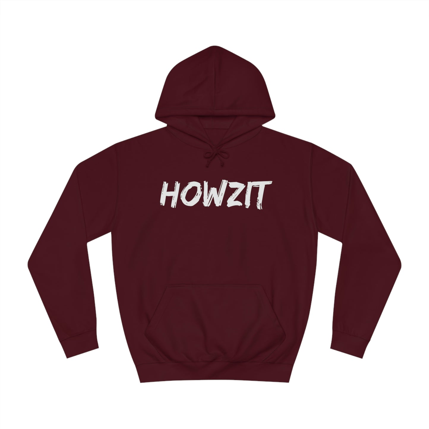 Howzit Unisex College Hoodie