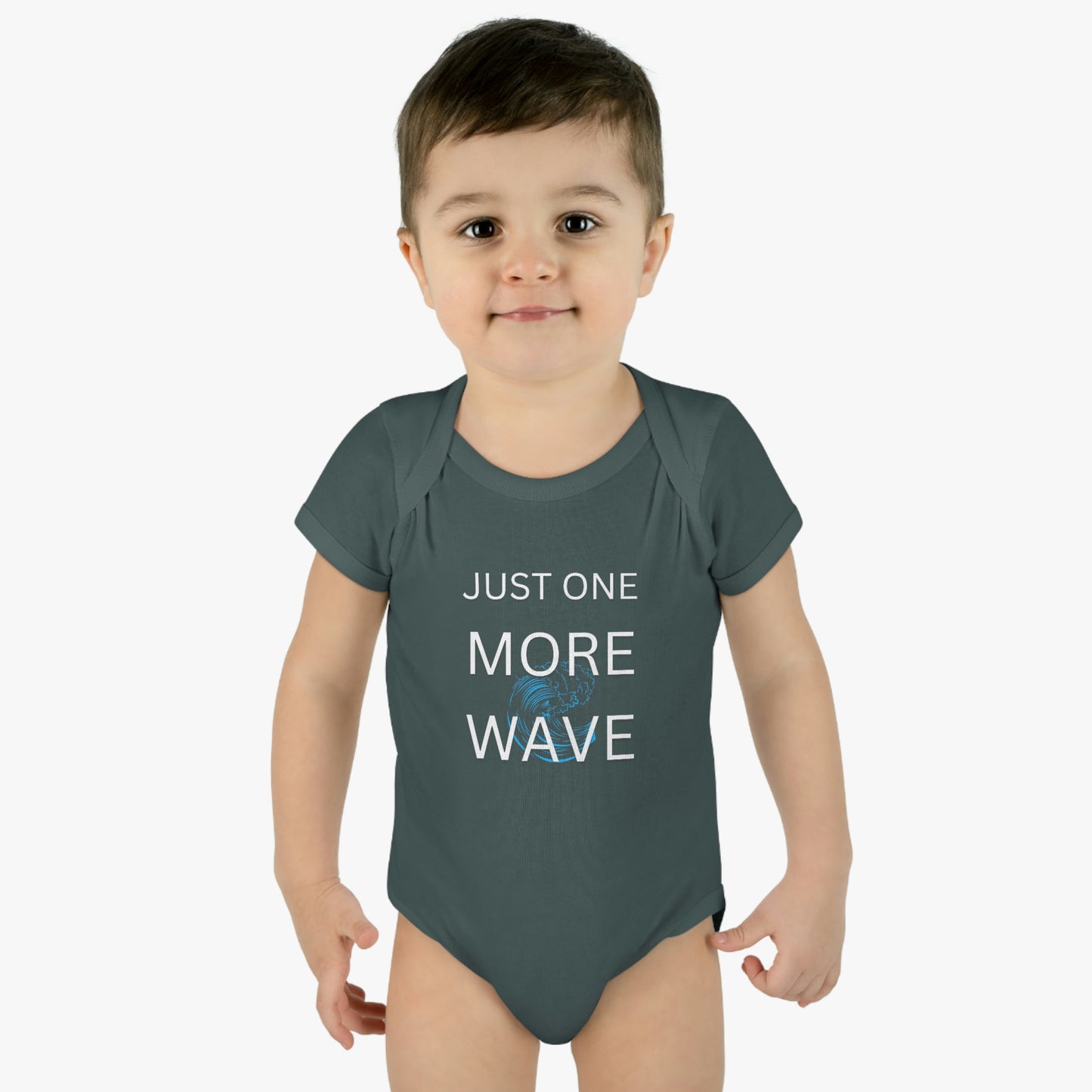 Just One More Way Infant Baby Rib Bodysuit