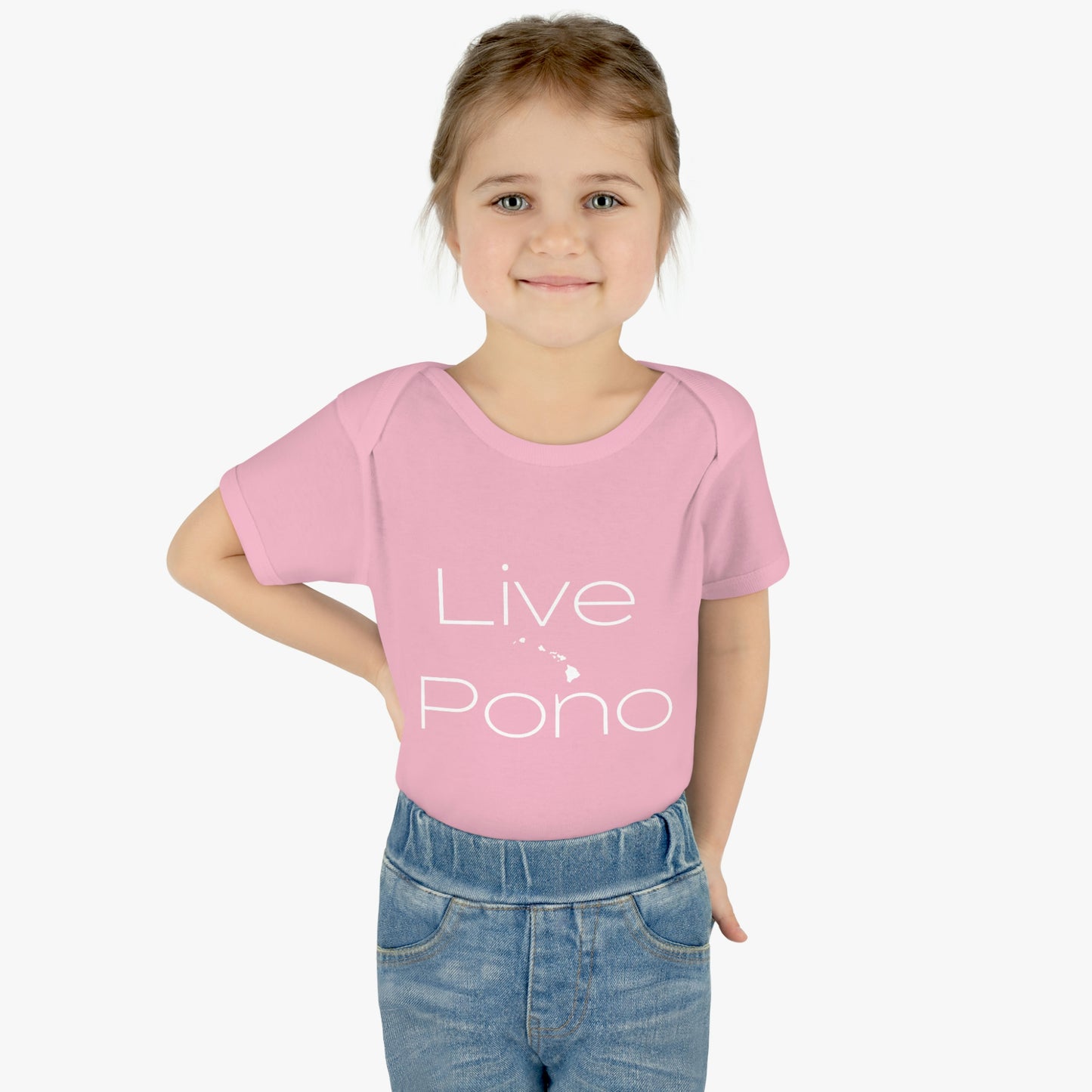 Live Pono Infant Baby Rib Bodysuit