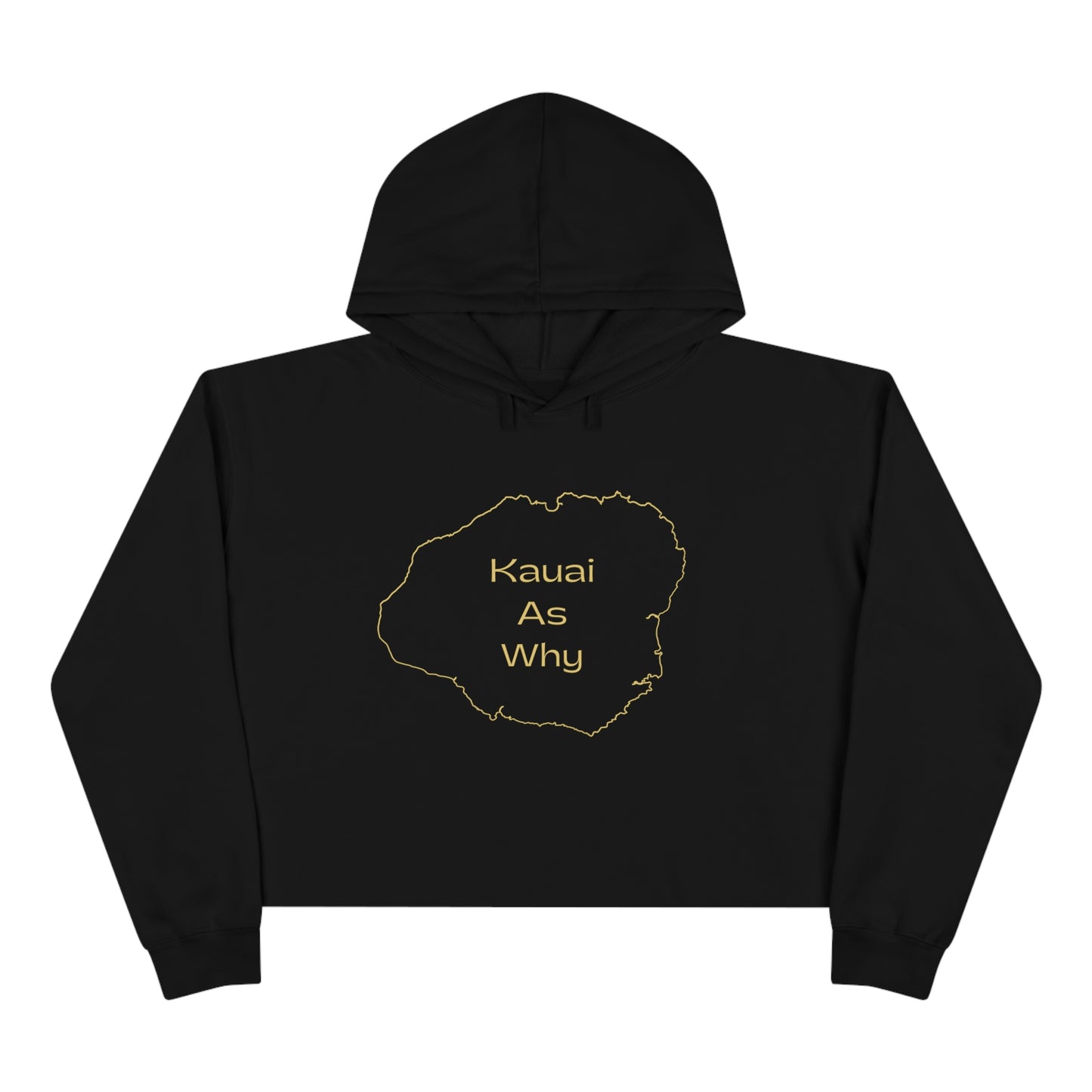 Kauai As Why Crop Hoodie