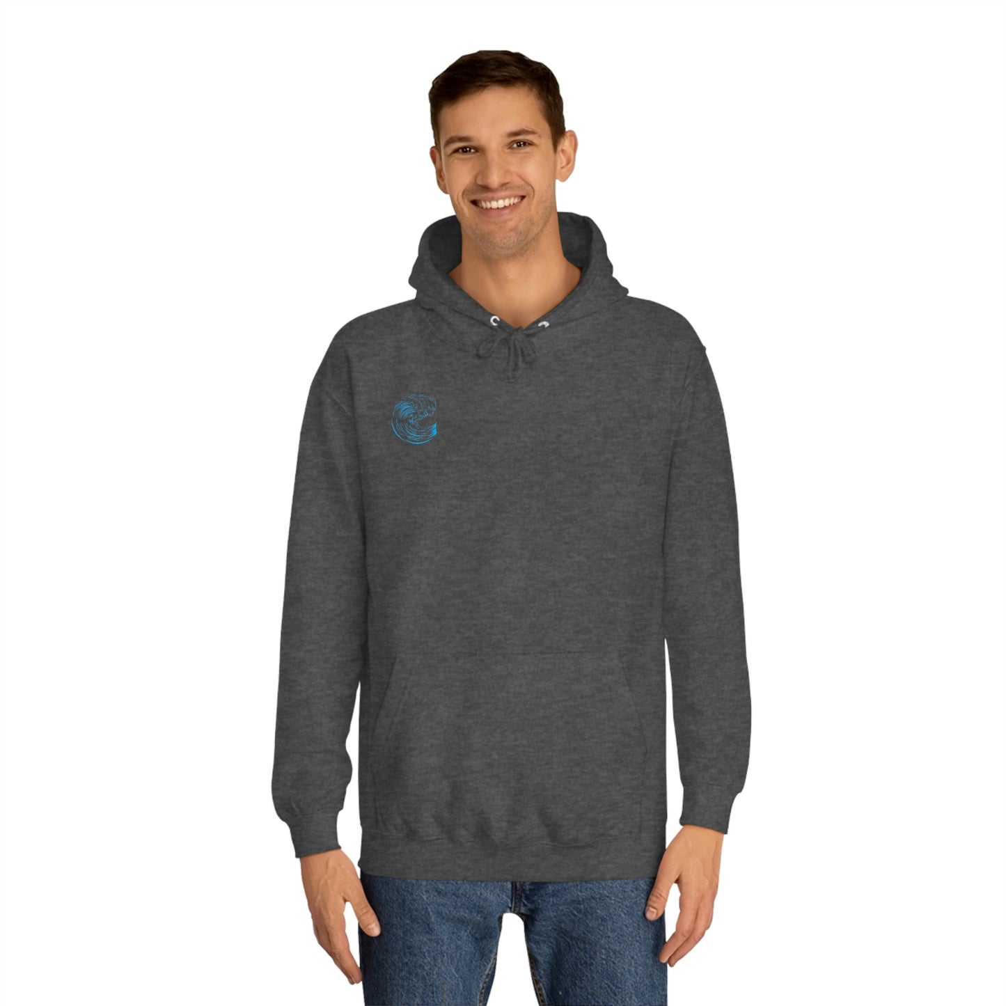 Just One More Wave Unisex College Hoodie