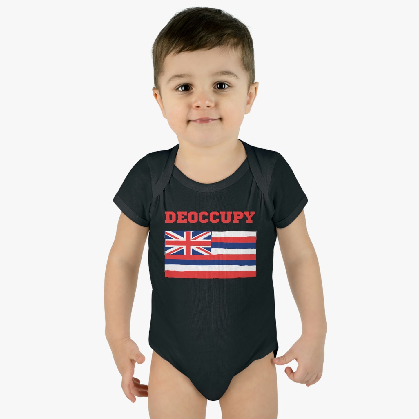 DEOCCUPY Infant Baby Rib Bodysuit