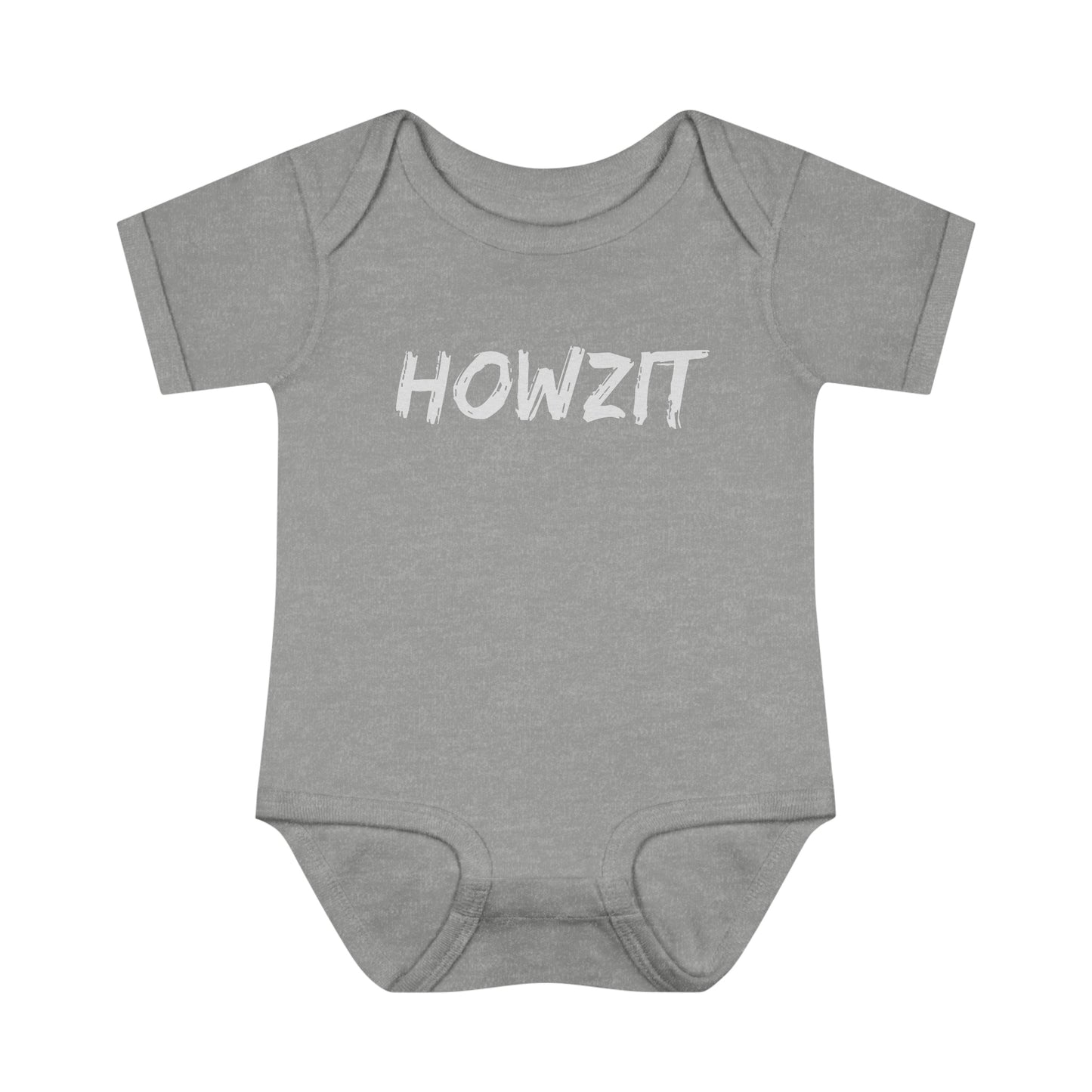 Howzit Infant Baby Rib Bodysuit