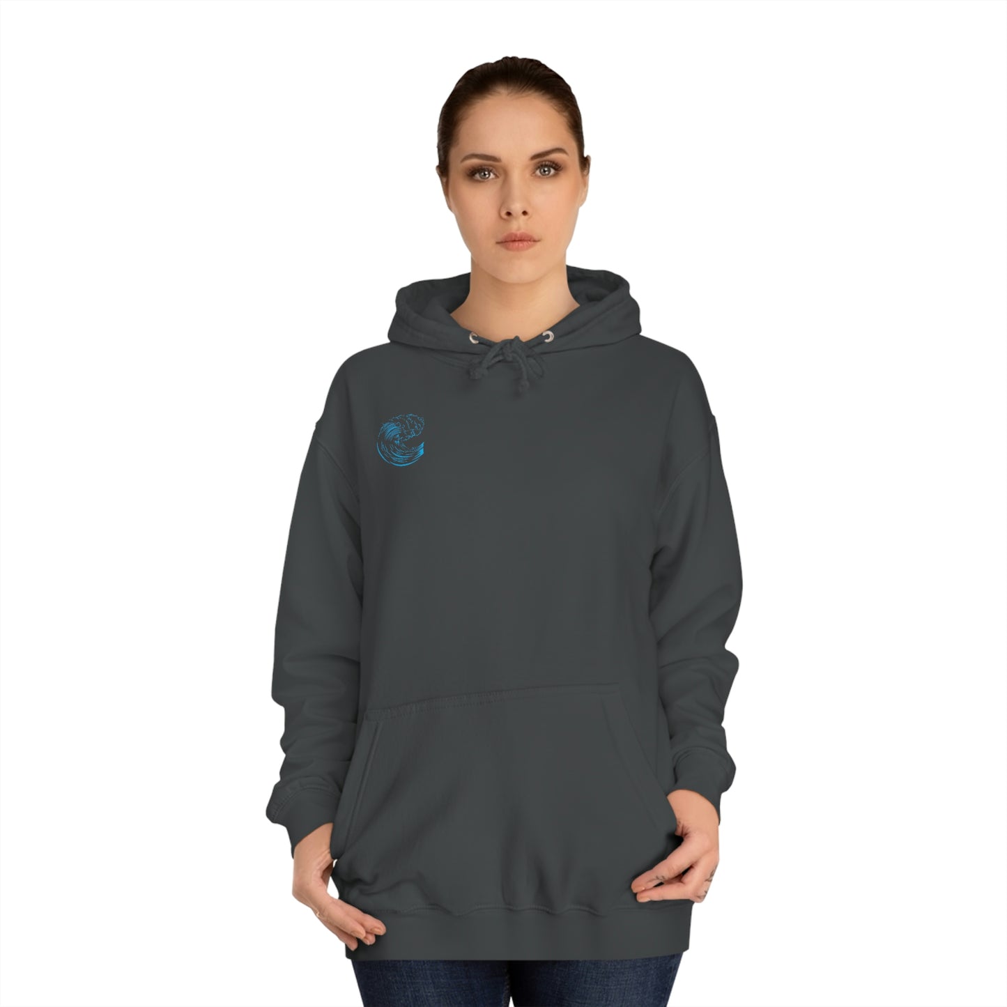 Just One More Wave Unisex College Hoodie