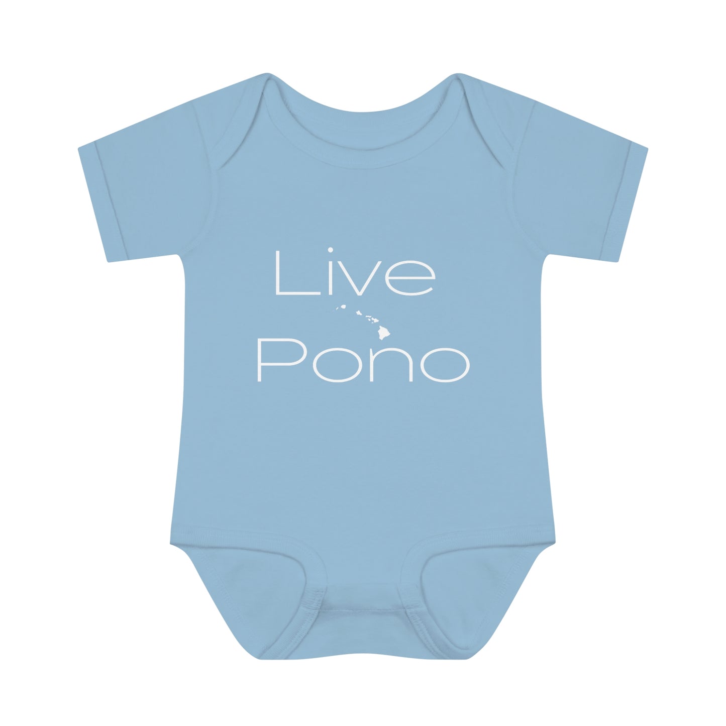 Live Pono Infant Baby Rib Bodysuit