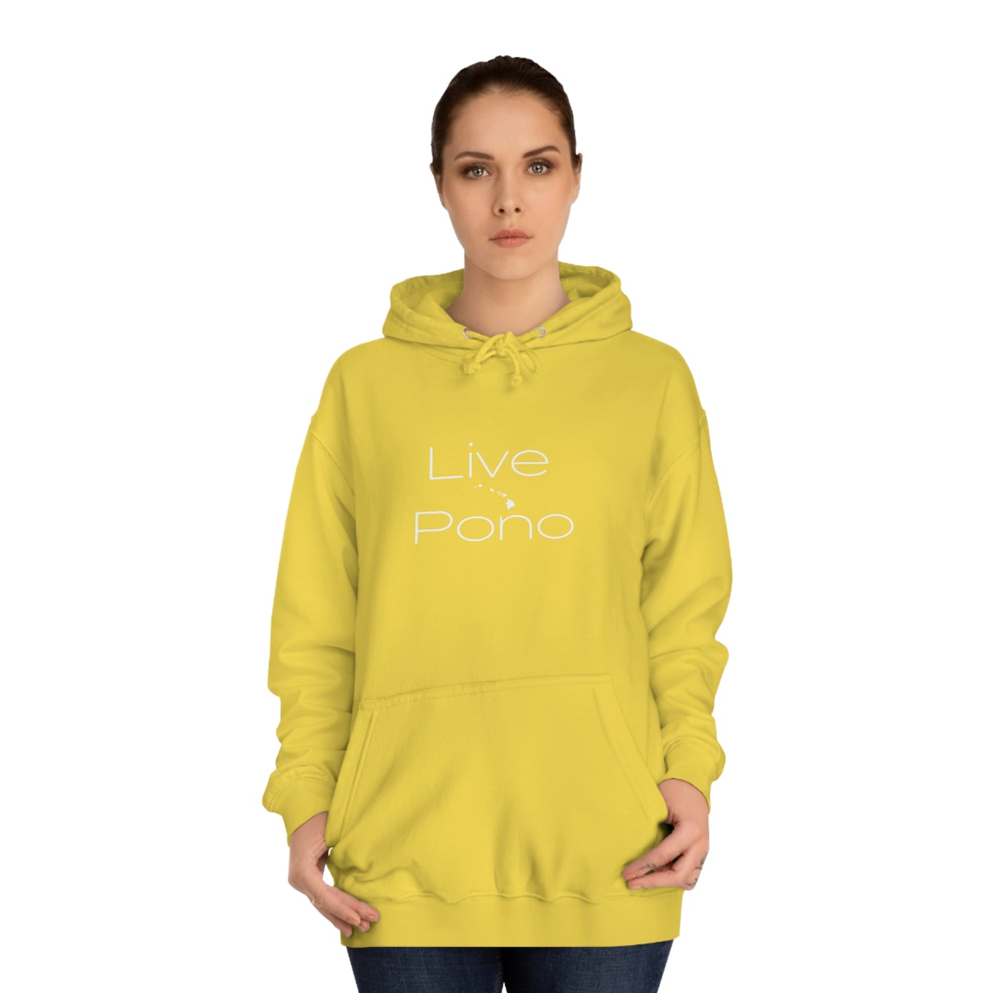 Live Pono Unisex College Hoodie