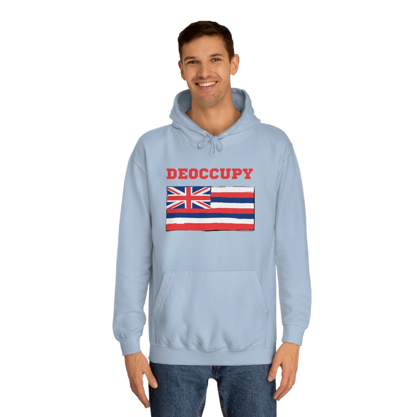 DEOCCUPY Unisex College Hoodie