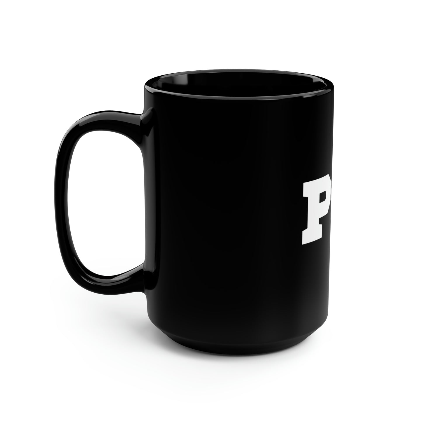 PoiBlack Mug, 15oz