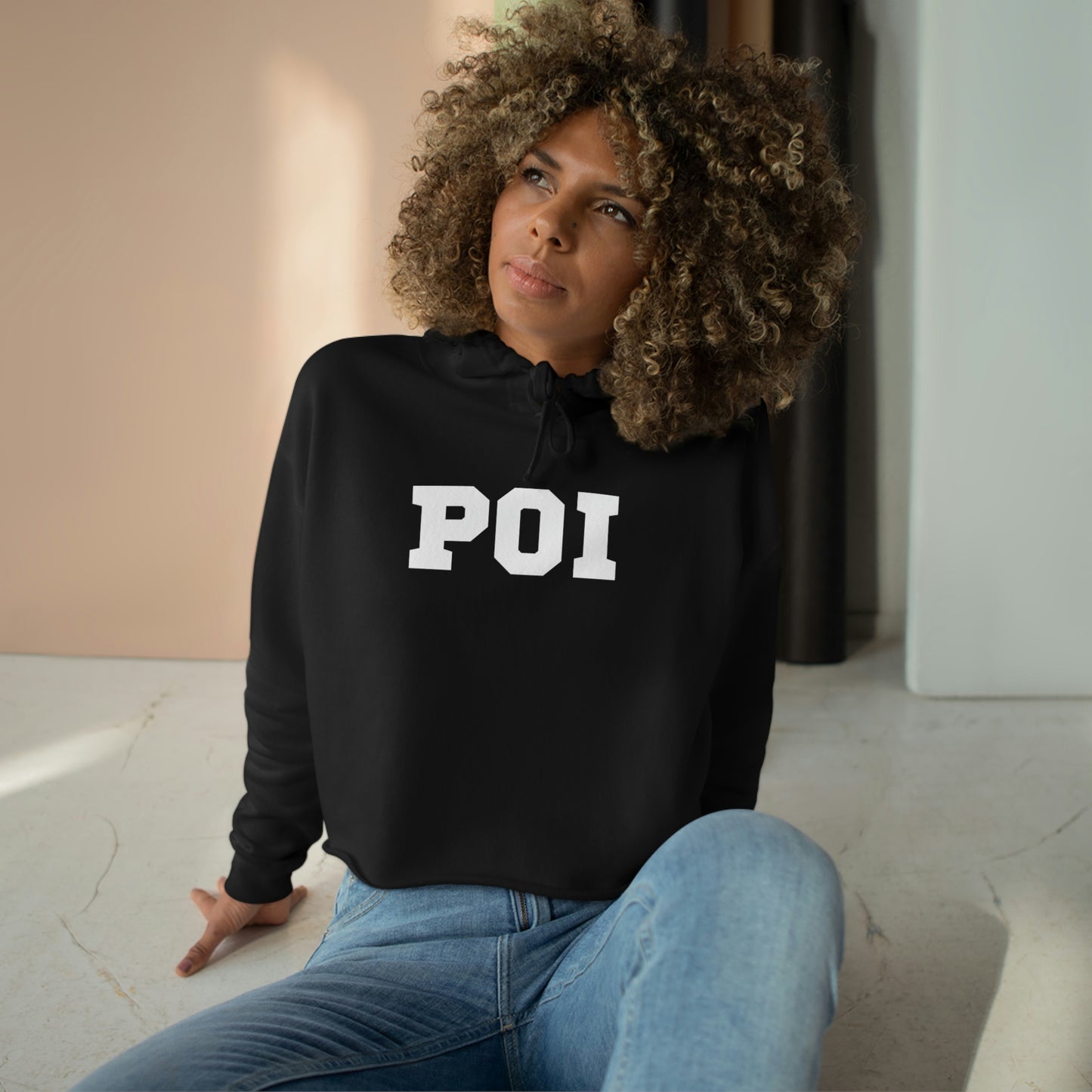 Poi Crop Hoodie