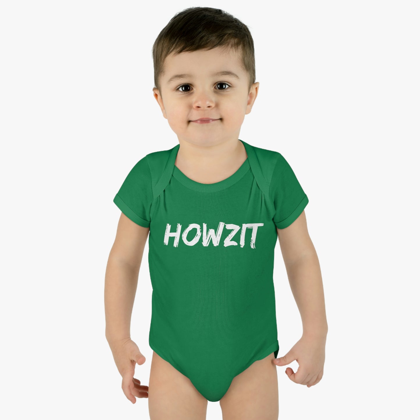 Howzit Infant Baby Rib Bodysuit