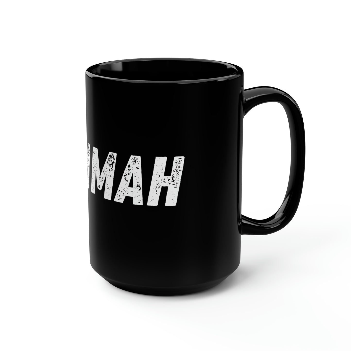 Hammah Black Mug, 15oz