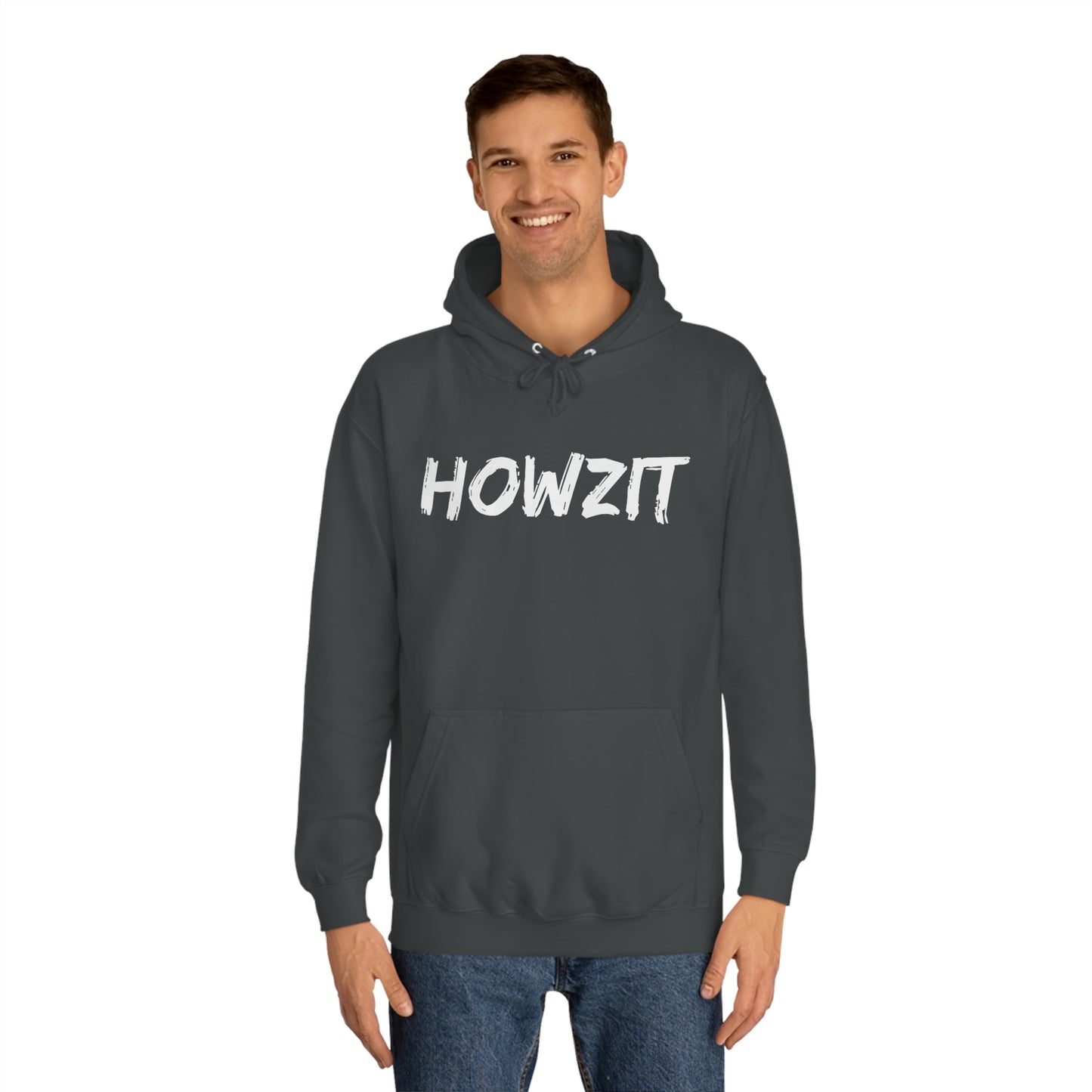 Howzit Unisex College Hoodie