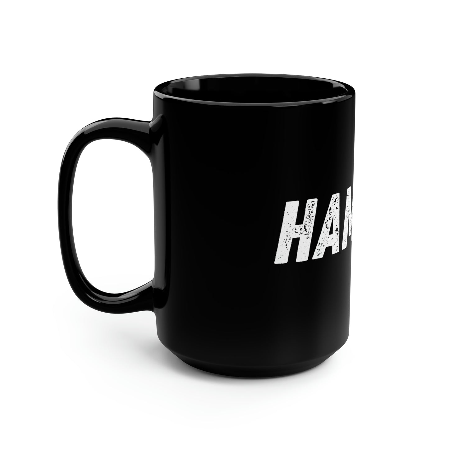 Hammah Black Mug, 15oz