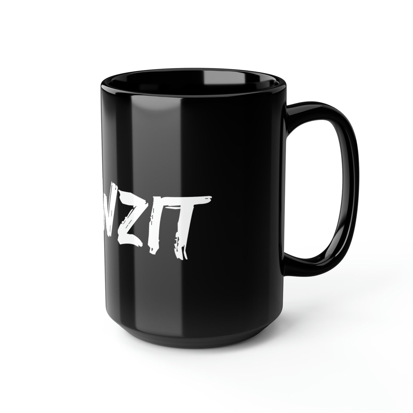 Howzit Black Mug, 15oz