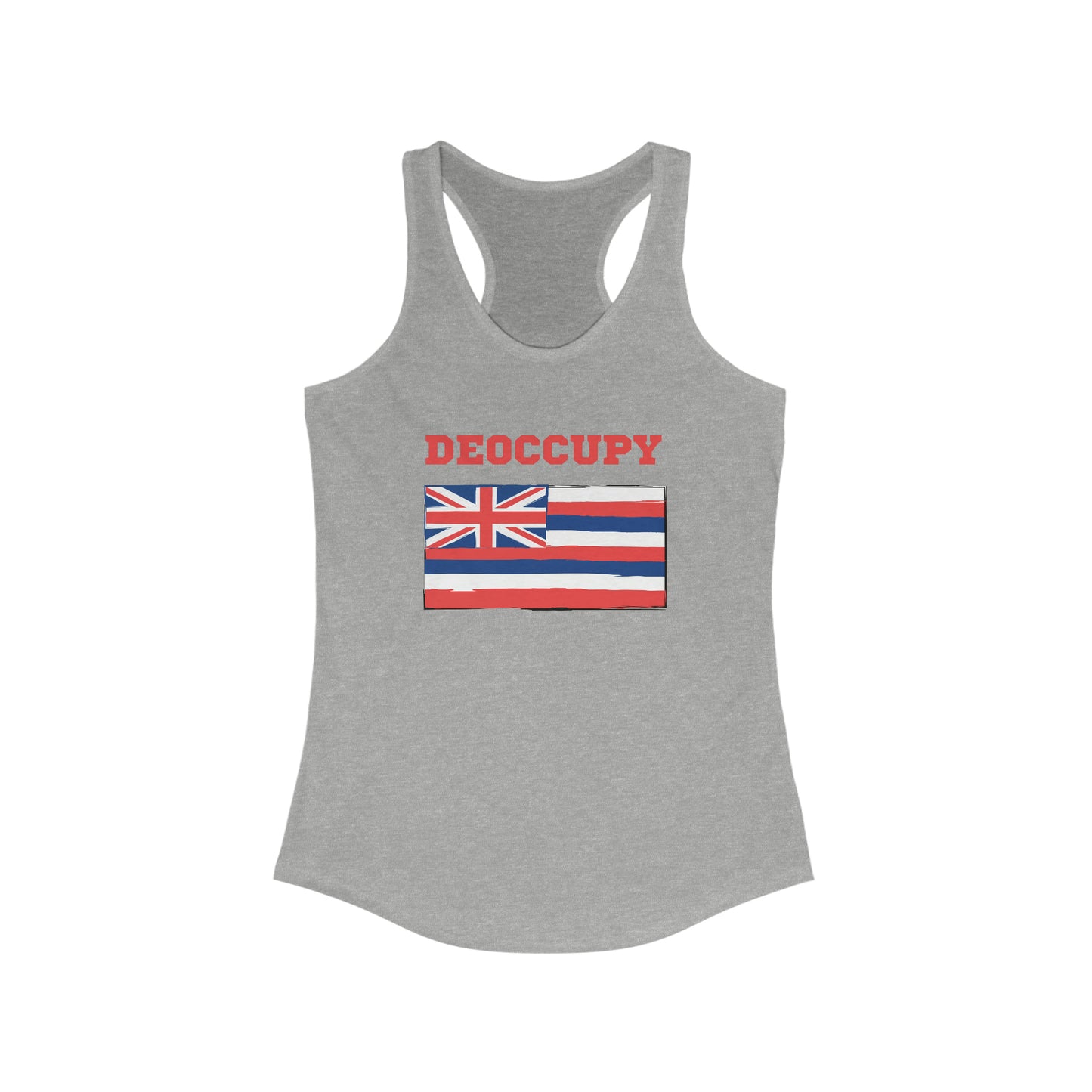 DEOCCUPY Women's Ideal Racerback Tank