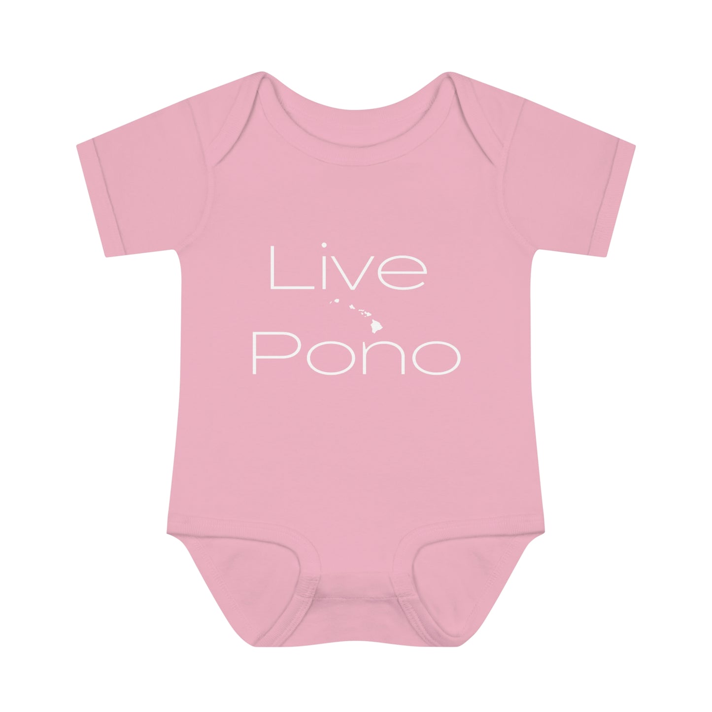 Live Pono Infant Baby Rib Bodysuit