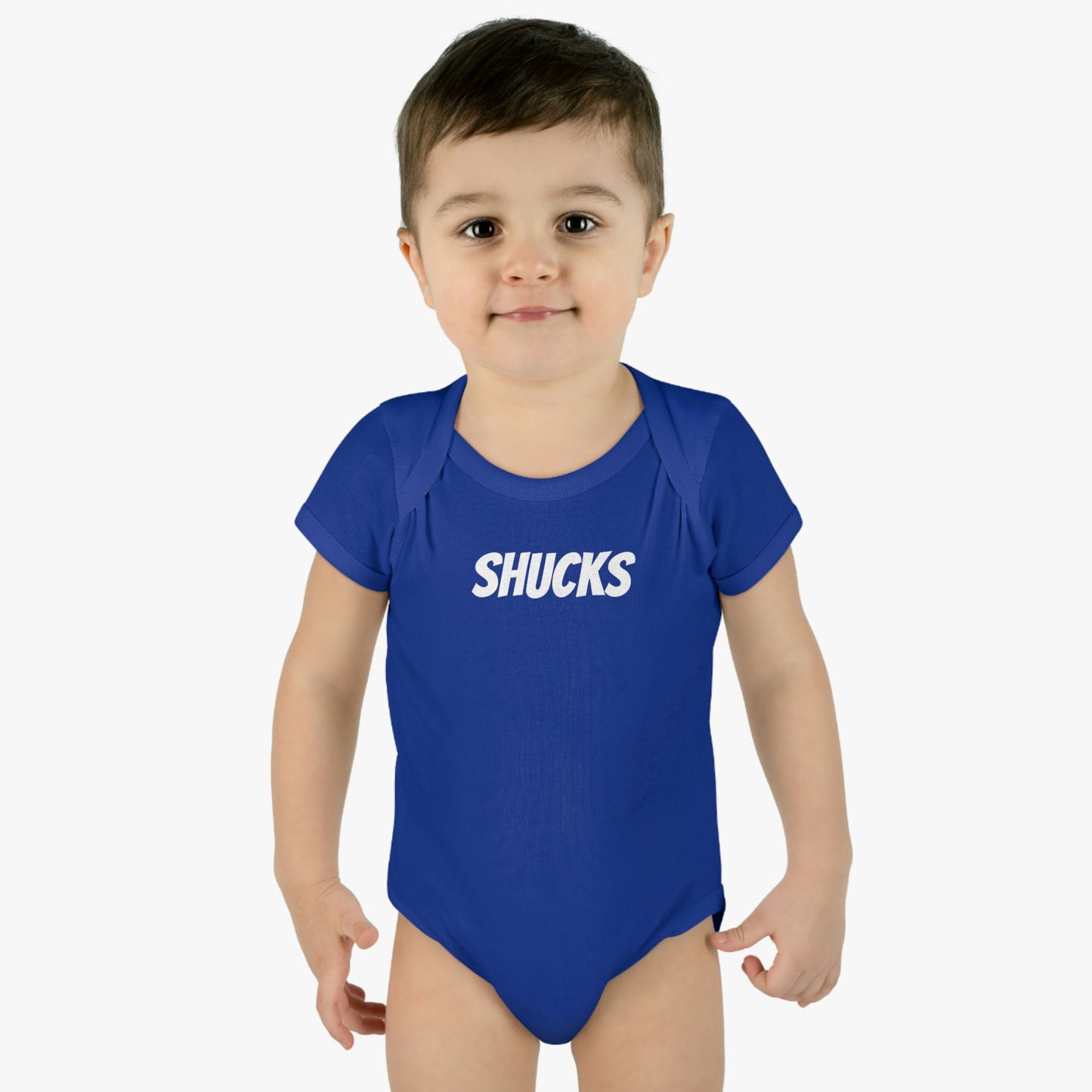 Shucks Infant Baby Rib Bodysuit