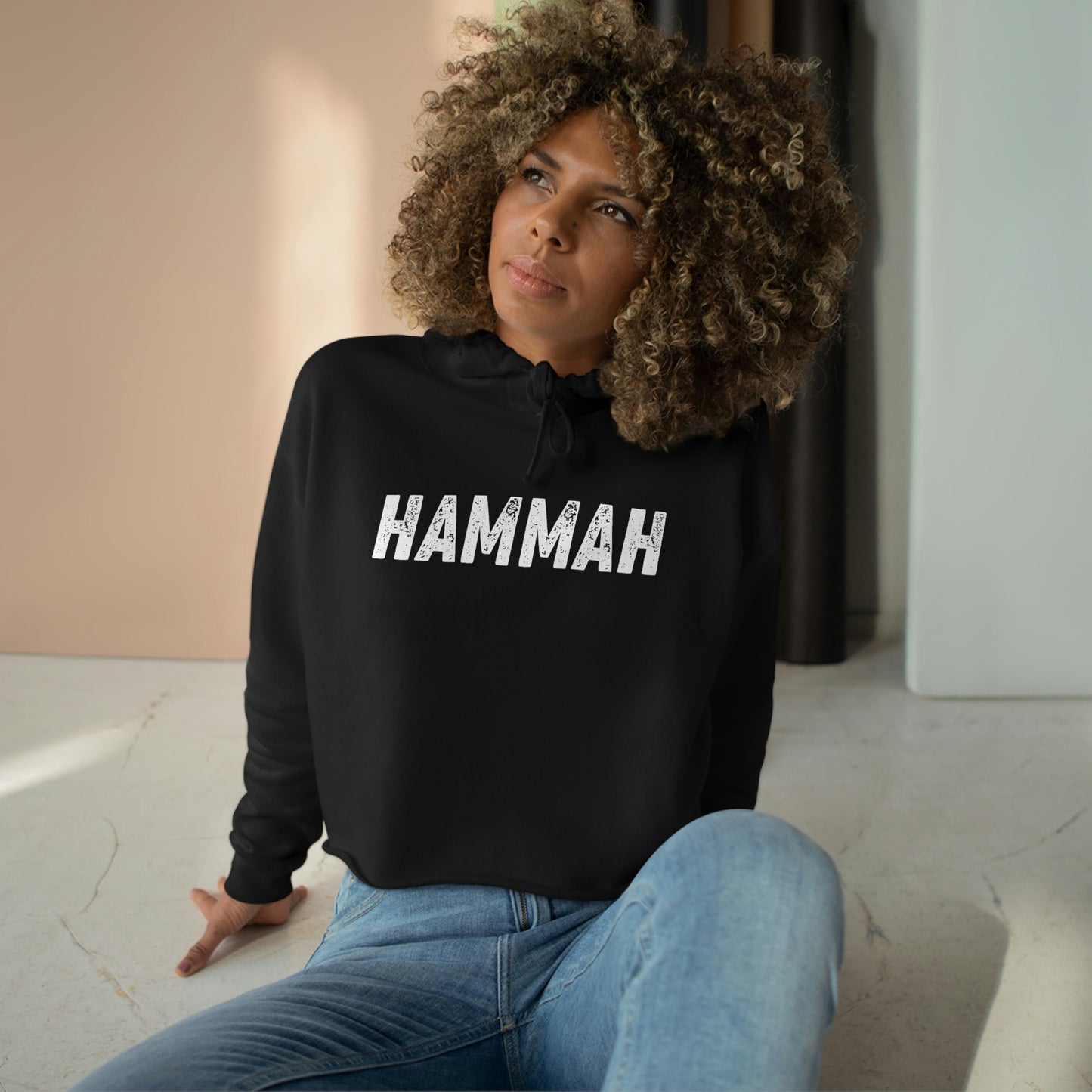 Hammah Crop Hoodie