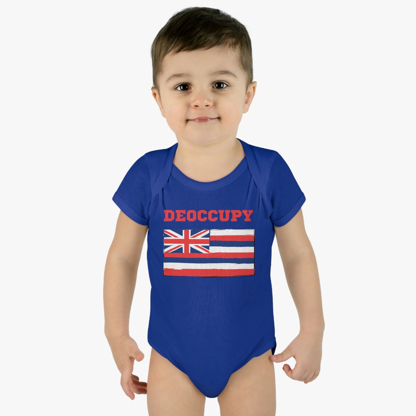 DEOCCUPY Infant Baby Rib Bodysuit