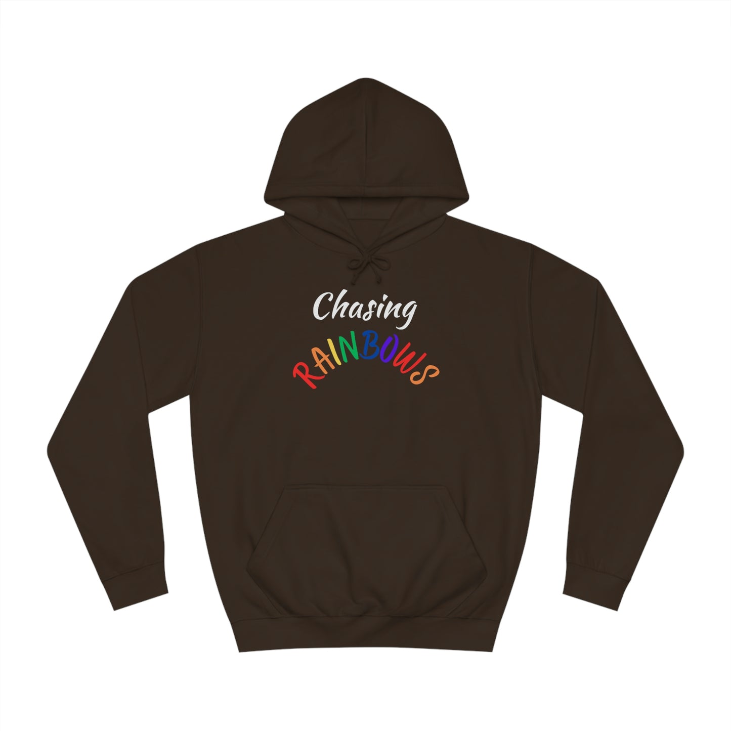 Chassing Rainbows Unisex College Hoodie